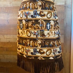 Western Themed Skirt